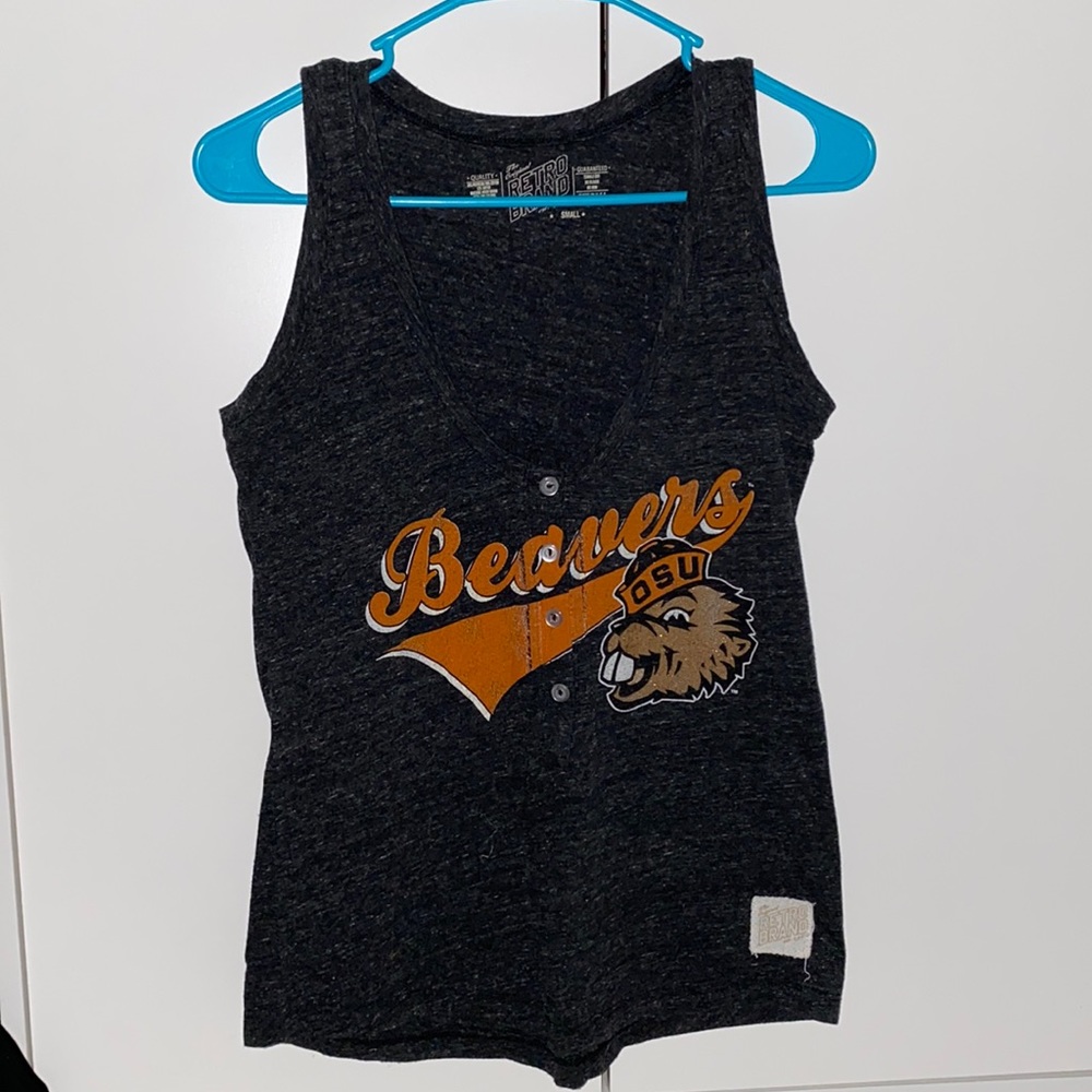 Beavers OSU tank jersey